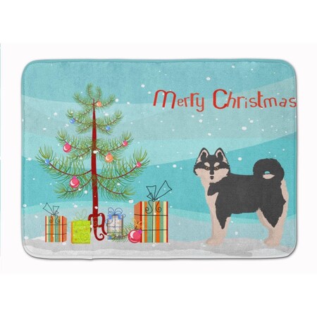 Carolines Treasures Pomsky No.1 Christmas Tree Machine Washable Memory Foam Mat CK3861RUG
